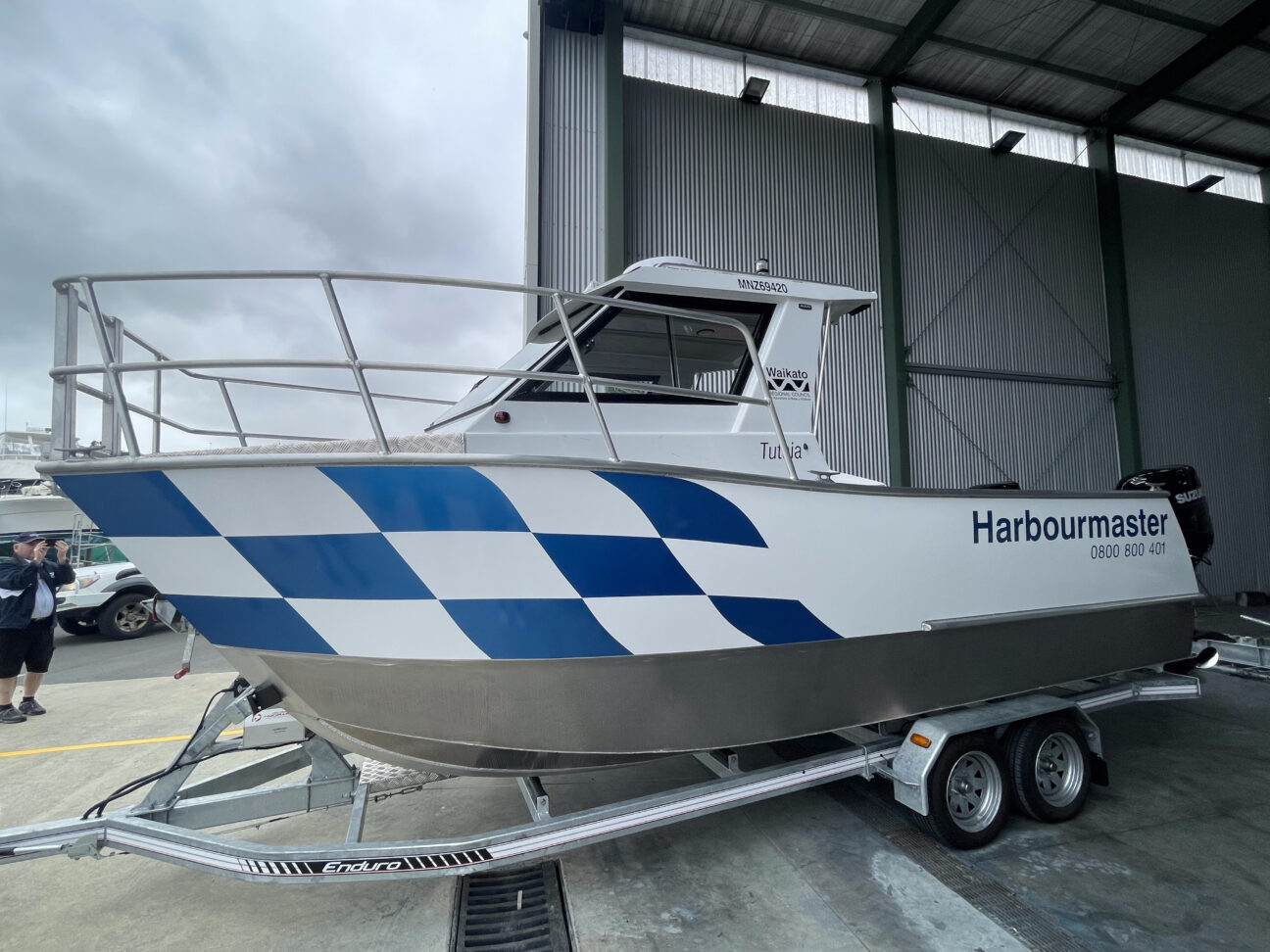 670 Powercat Waikato Harbour Master Vessel