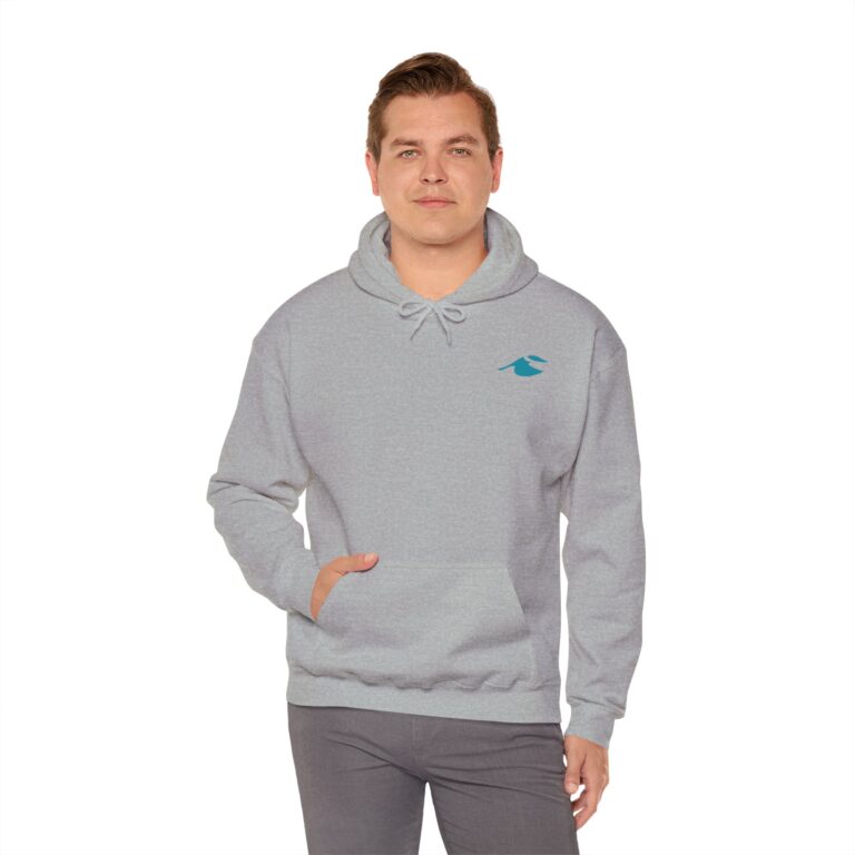 Kingfisher Hooded Sweatshirt - Heavy Weight - Image 20