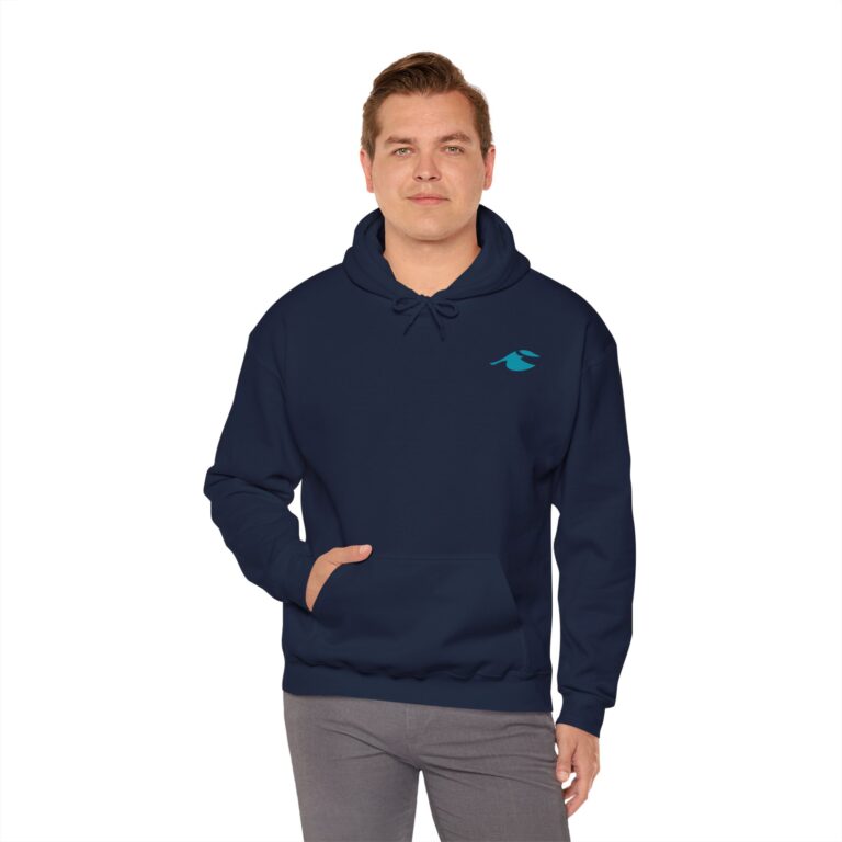 Kingfisher Hooded Sweatshirt - Heavy Weight - Image 18