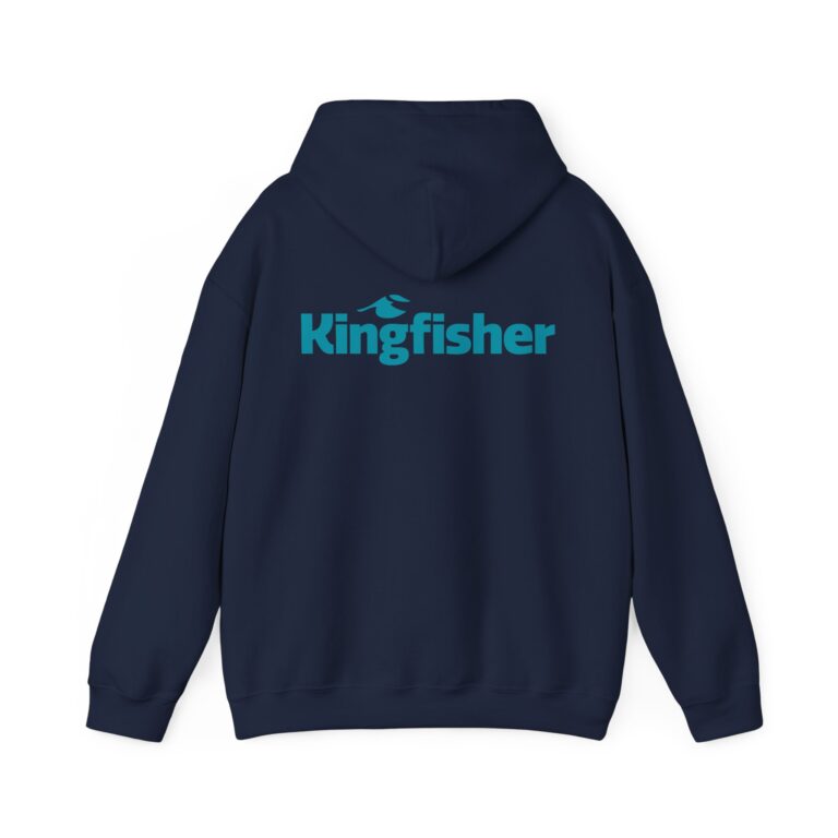 Kingfisher Hooded Sweatshirt - Heavy Weight - Image 14