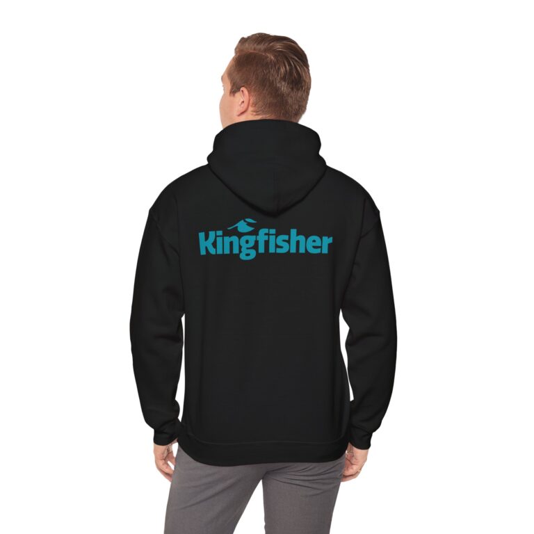 Kingfisher Hooded Sweatshirt - Heavy Weight - Image 23