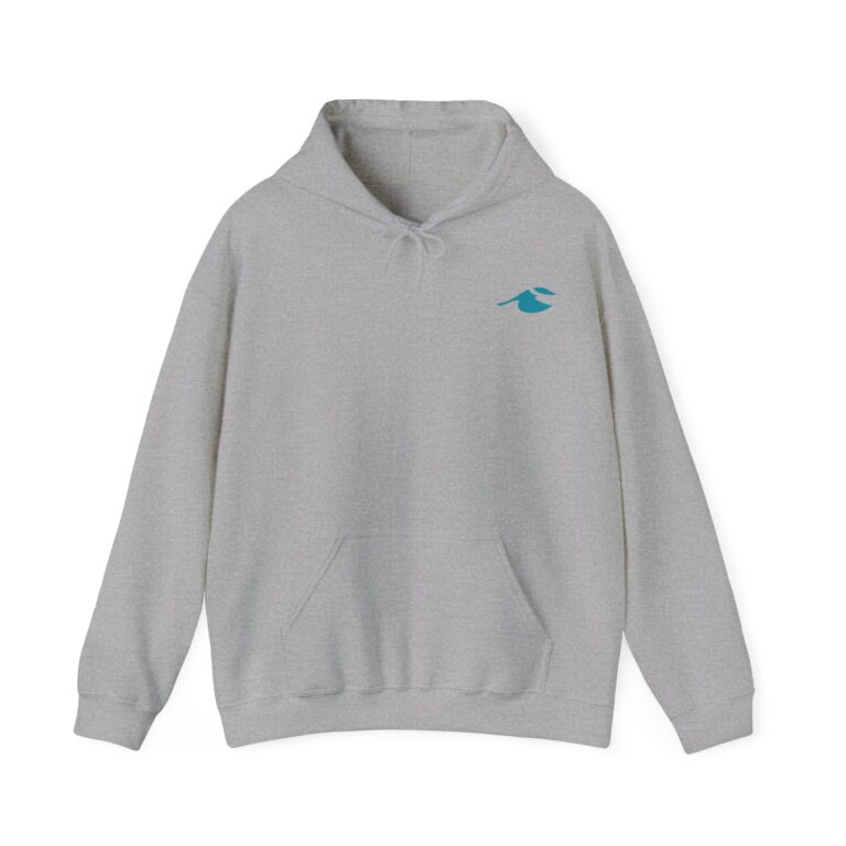 Kingfisher Hooded Sweatshirt - Heavy Weight - Image 9