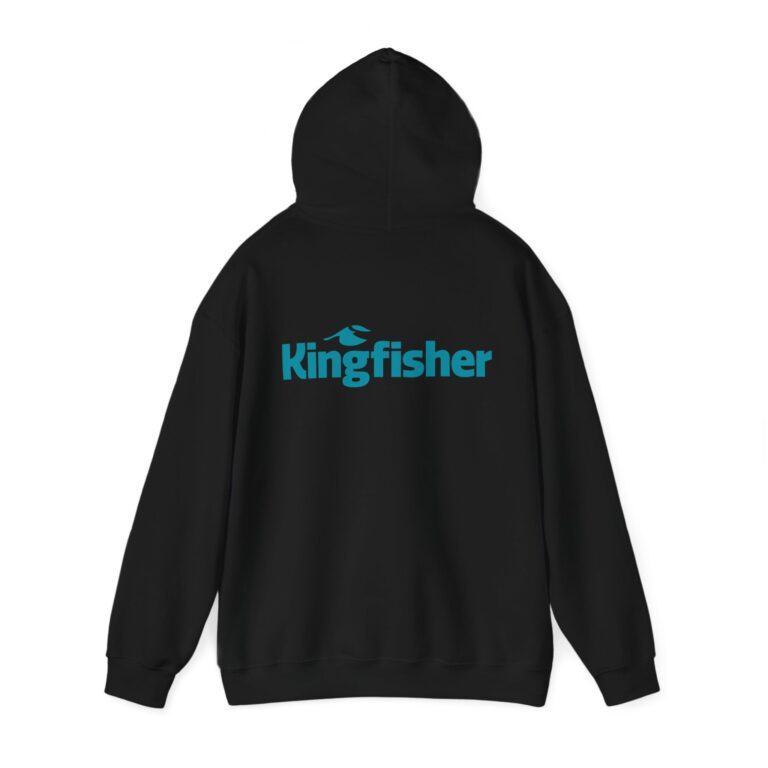 Kingfisher Hooded Sweatshirt - Heavy Weight - Image 7