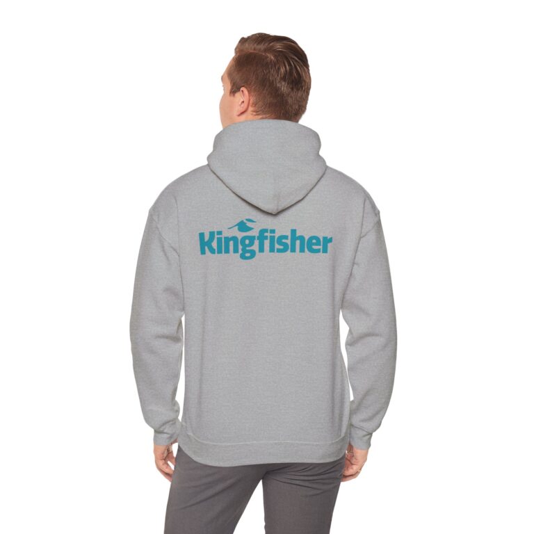 Kingfisher Hooded Sweatshirt - Heavy Weight - Image 19