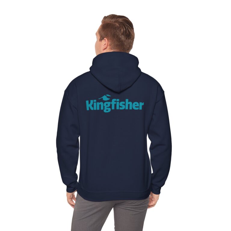 Kingfisher Hooded Sweatshirt - Heavy Weight - Image 17